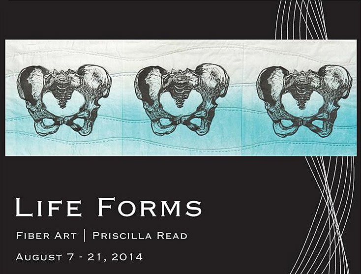 Solo show postcard design